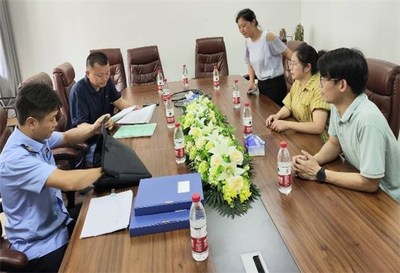 旌德縣生態環境分局入企走訪調研，優化營商環境助力日用化學產品銷售